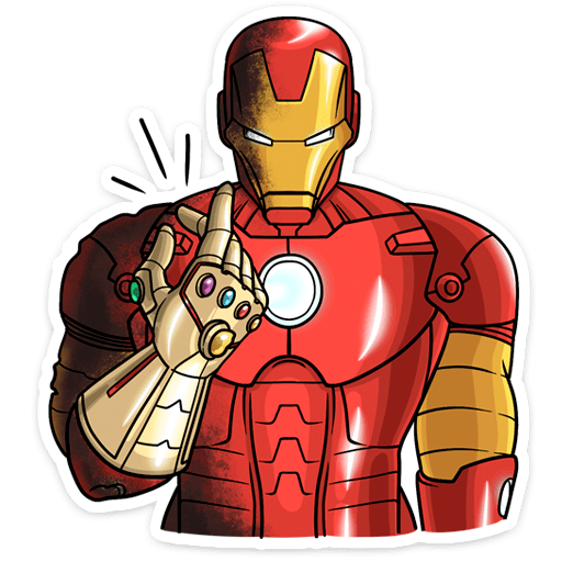 100 Наклеек Мстители