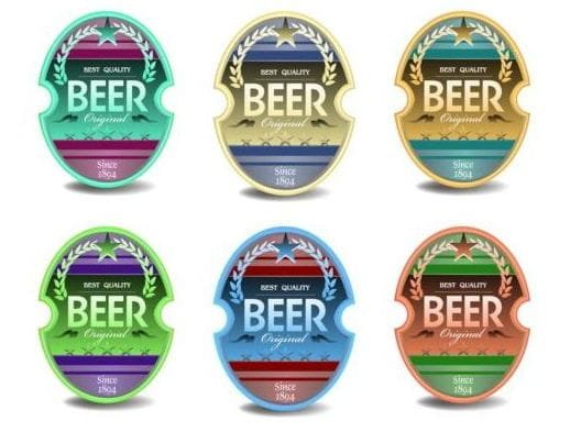 Этикетки для мыла пиво