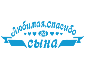 Спасибо внуку за наклейку