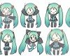 Hatsune Miku Стикеры