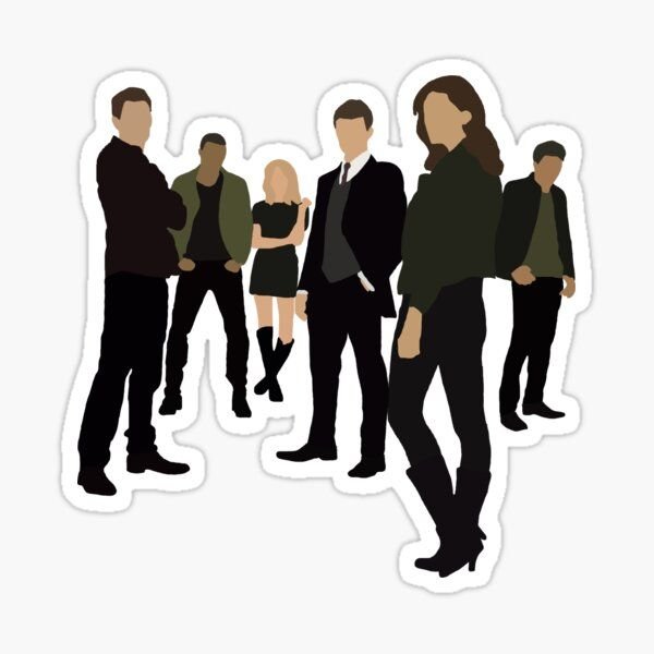 Дневники вампира Стикеры без лица