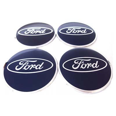 Наклейки на колпачки литых дисков 56 мм Форд Мондео