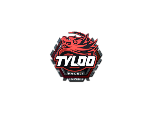 Наклейка TYLOO Золотая