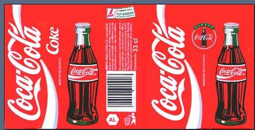 Coca Cola этикетка
