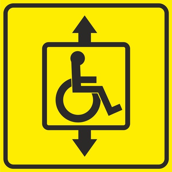 Знак доступности для инвалидов