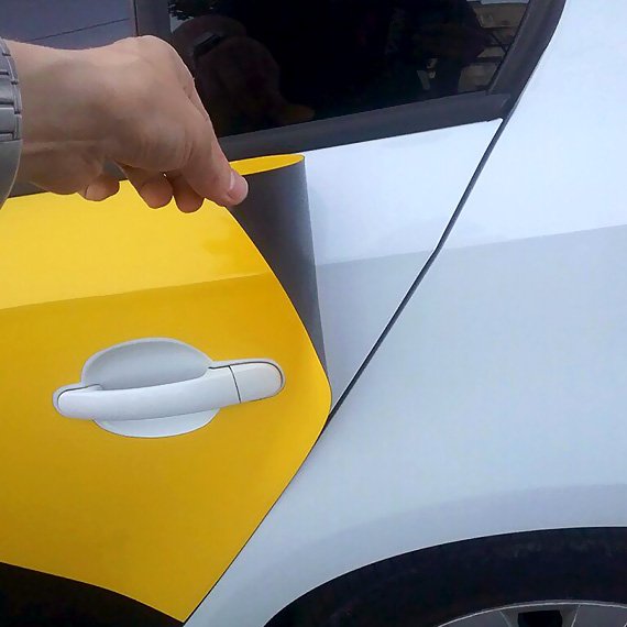 Магнитные наклейки Яндекс такси для брендирования