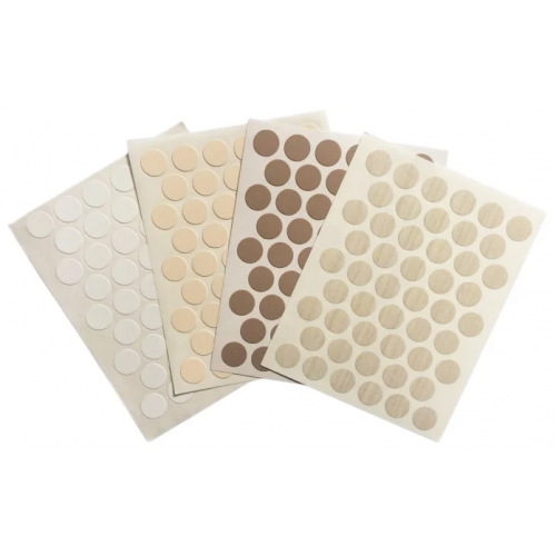 Заглушки самокл. 14мм (белая)