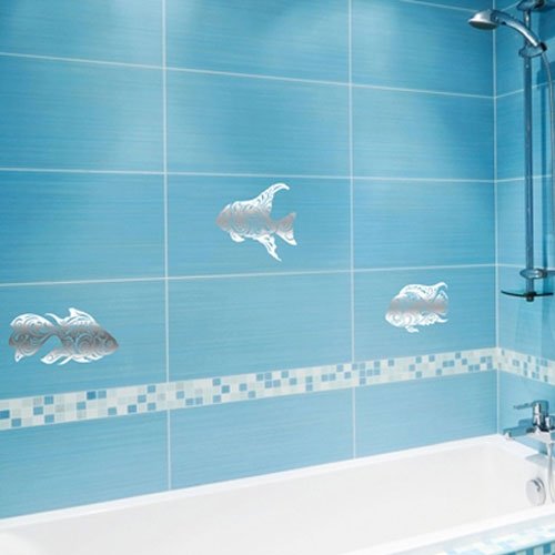 Наклейки на кафель в ванную