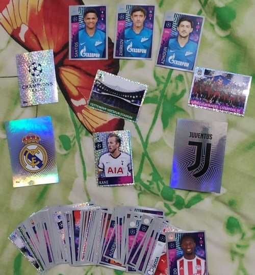 Наклейки Панини лига чемпионов 2020