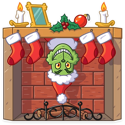 Гринч наклейки (33 фото)