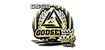 GODSENT CS go наклейка