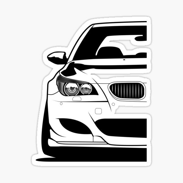 BMW e34 вектор