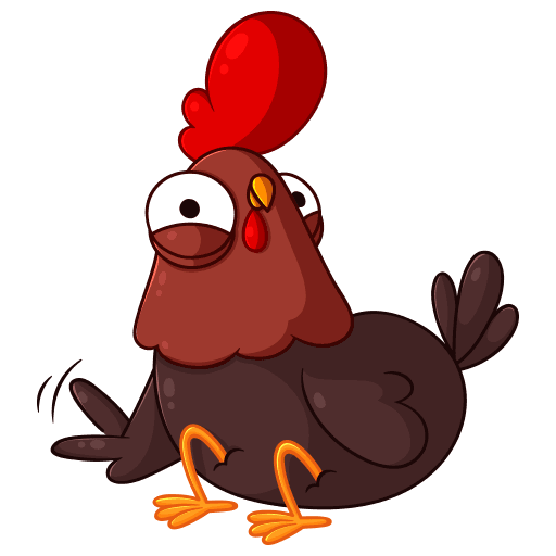 Стикер петух