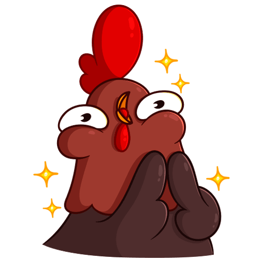 Смайлик курица