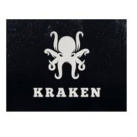 Золотой Кракен нашивка