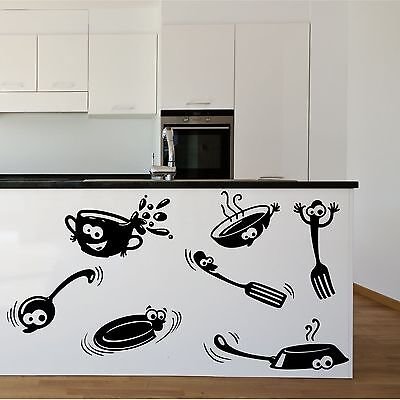 Наклейки на стену на кухню