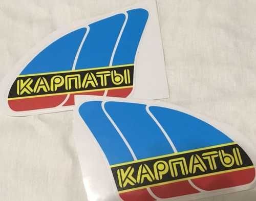 Наклейка Карпаты на мопед