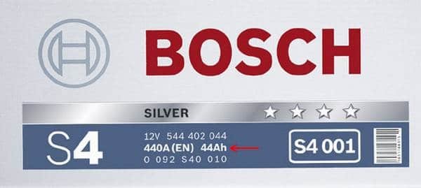 Аккумулятор этикетка