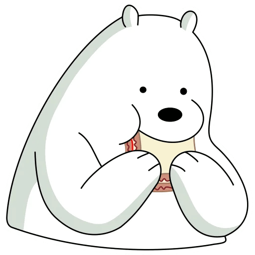 ICEBEAR стикер телеграмм