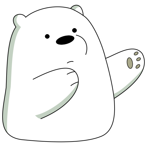 ICEBEAR LIZF Стикеры