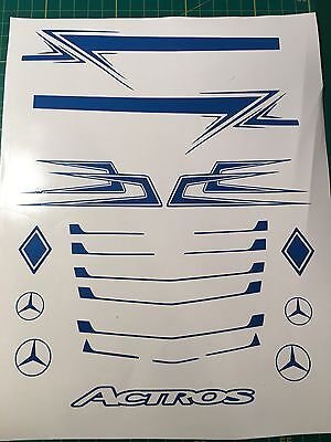 Mercedes Benz Actros MP 1 наклейки