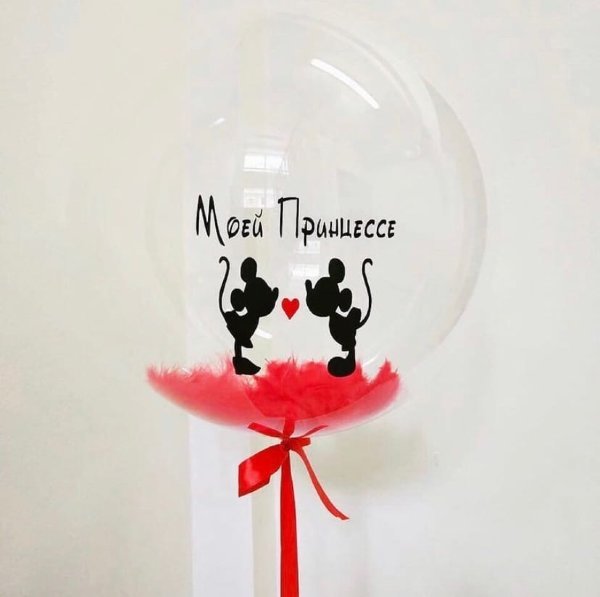 Шары с надписями