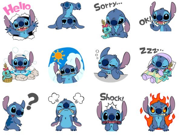 Стикер Lilo и Стич