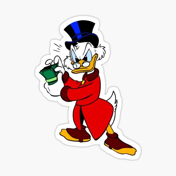 Скрудж макдак в Красном