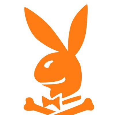 Наклейка плейбой на авто