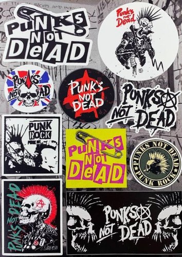 Стикеры Punk not Dead