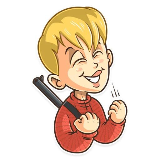 Home Alone наклейки