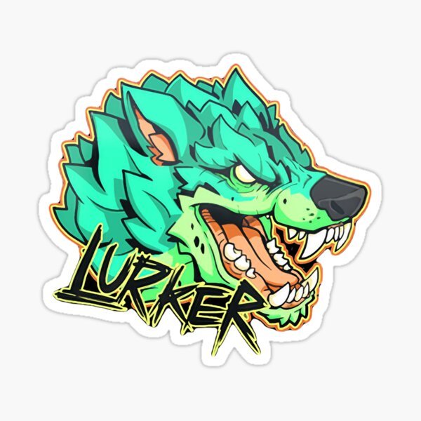 Наклейка охотник КС го lurker