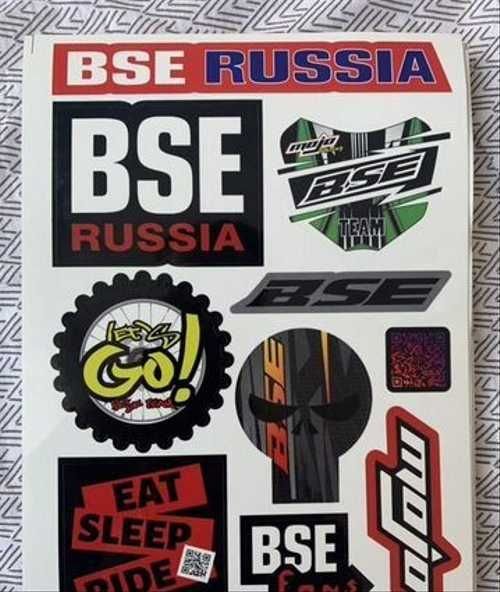 Логотип BSE мото