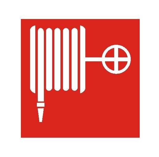 Знак безопасности пожарный кран BL-1515.f02 a12887 белый свет