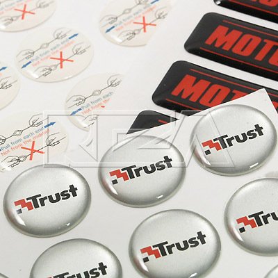 Наклейки объёмные