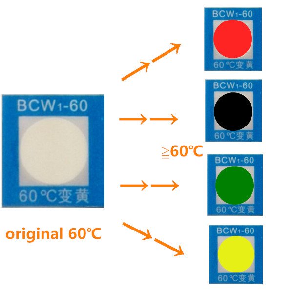 Brady температурные этикетки