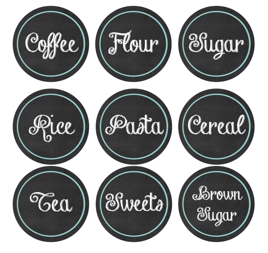 Наклейки на банки с кофе