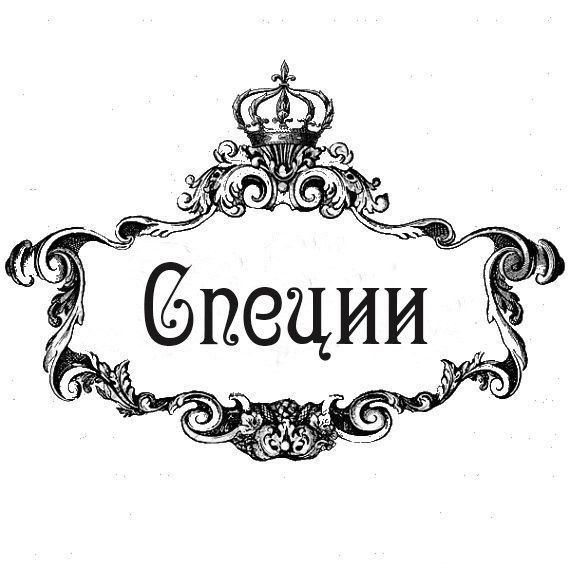 Винтажные этикетки для специй