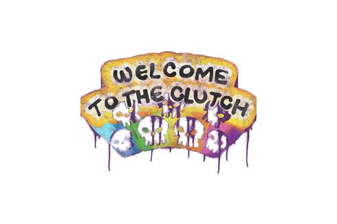 Welcome to the Clutch наклейка