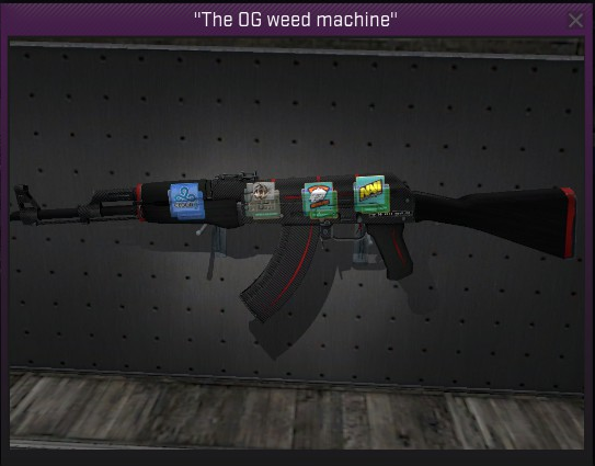 АК 47 красная линия Стартрек