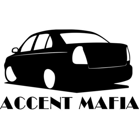 Наклейки на Хендай акцент