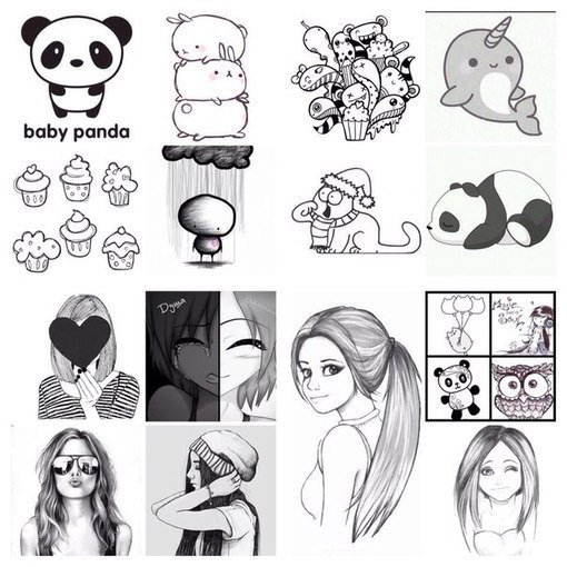 Маленькие рисунки для личного дневника