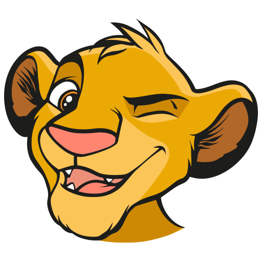 Король Лев наклейки