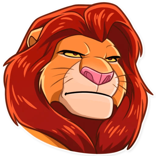 Король Лев наклейки