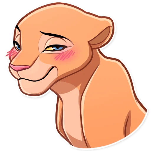 Король Лев Стикеры Симба