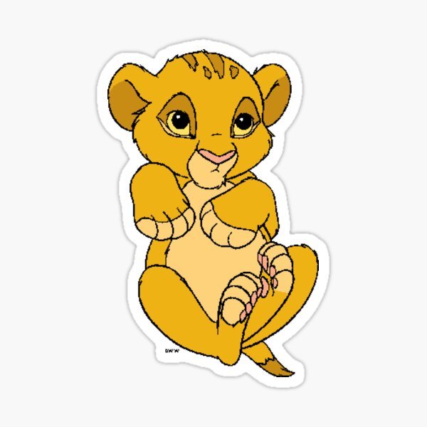 Стикеры Король Лев ватсап