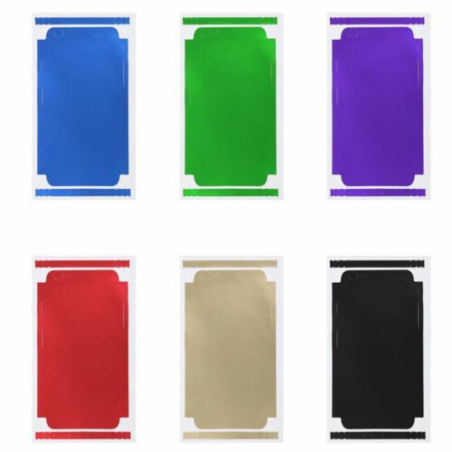 Цветные пленки на заднюю крышку