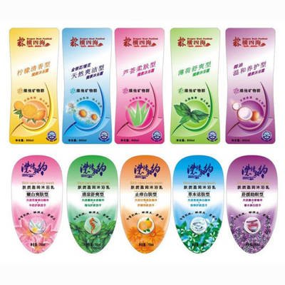 Этикетка шампуня