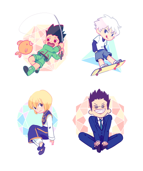 Значки аниме Хантер х Хантер