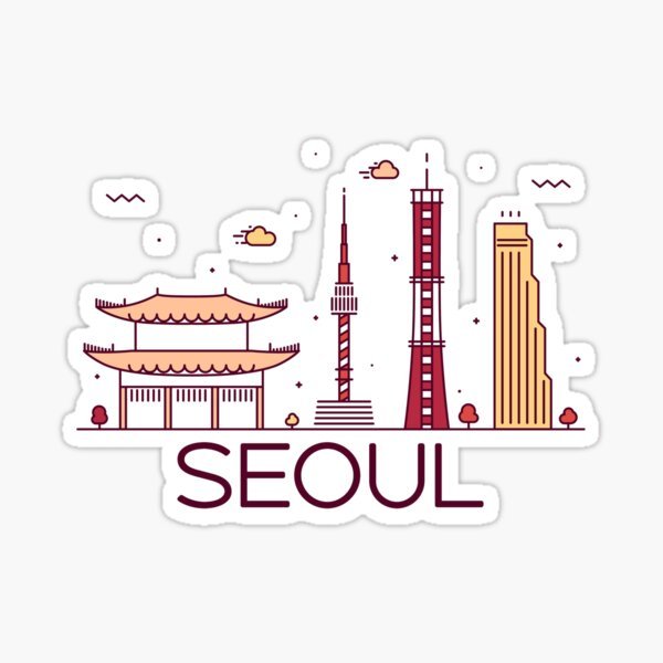 Южная Корея Стикеры